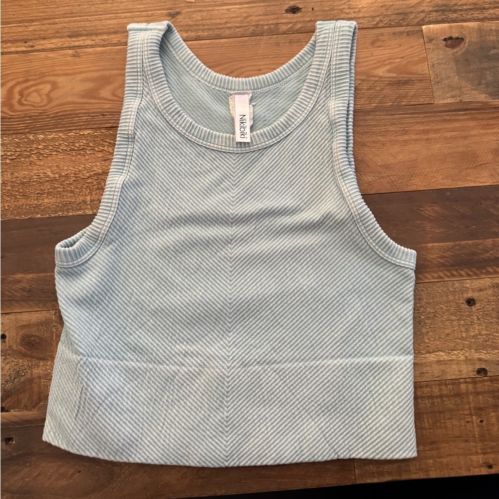 Light blue tank top from California’s Boutique